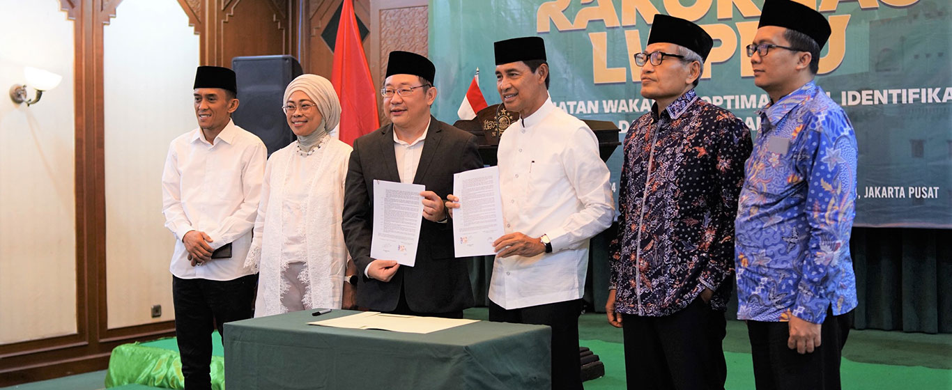 Perkuat Penyaluran Manfaat Wakaf Prudential Syariah Luncurkan Kemitraan dengan LWPNU