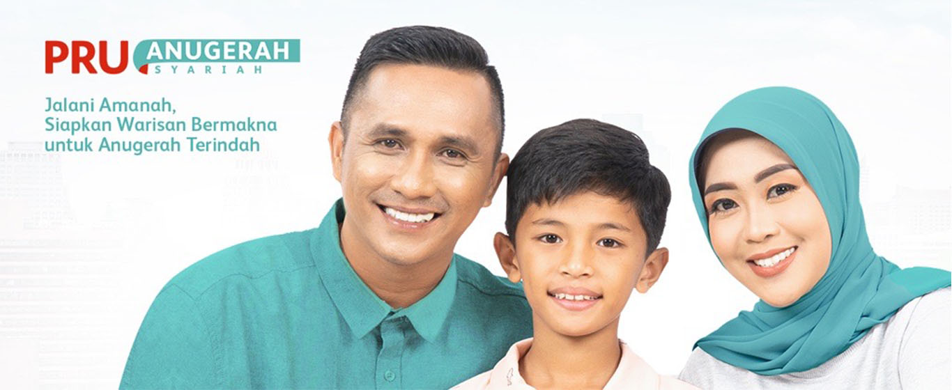 PRUAnugerah Syariah: Siapkan Warisan Hingga Miliaran Mulai dari Kontribusi Rp500 Ribu Per Bulan
