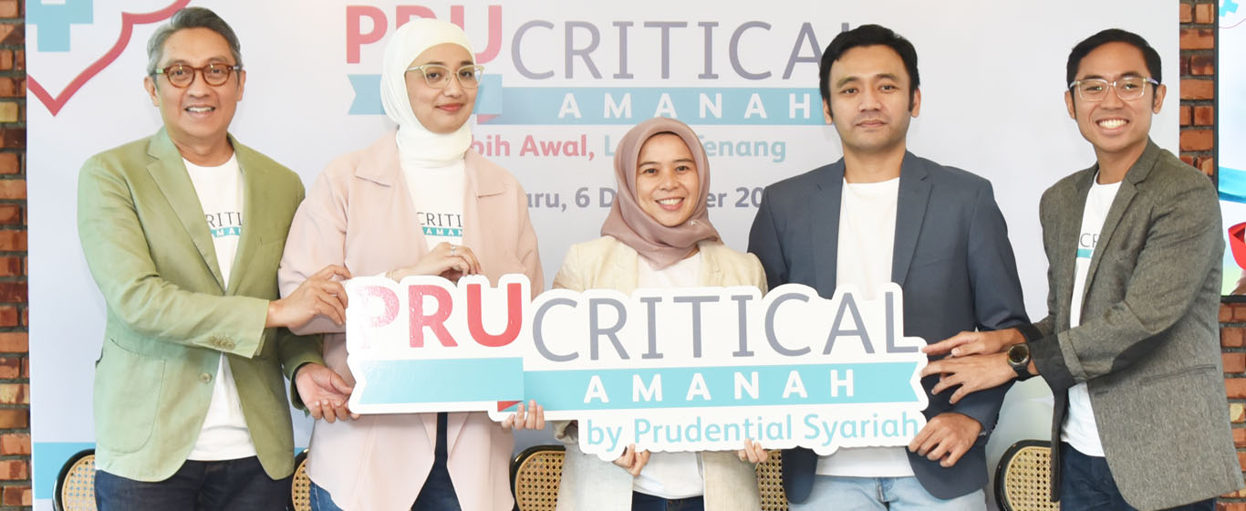 Media Gathering PCA Pekanbaru: Prudential Syariah Hadirkan PRUCritical Amanah, Perlindungan Menyeluruh terhadap Risiko Penyakit Kritis Sejak Tahap Awal